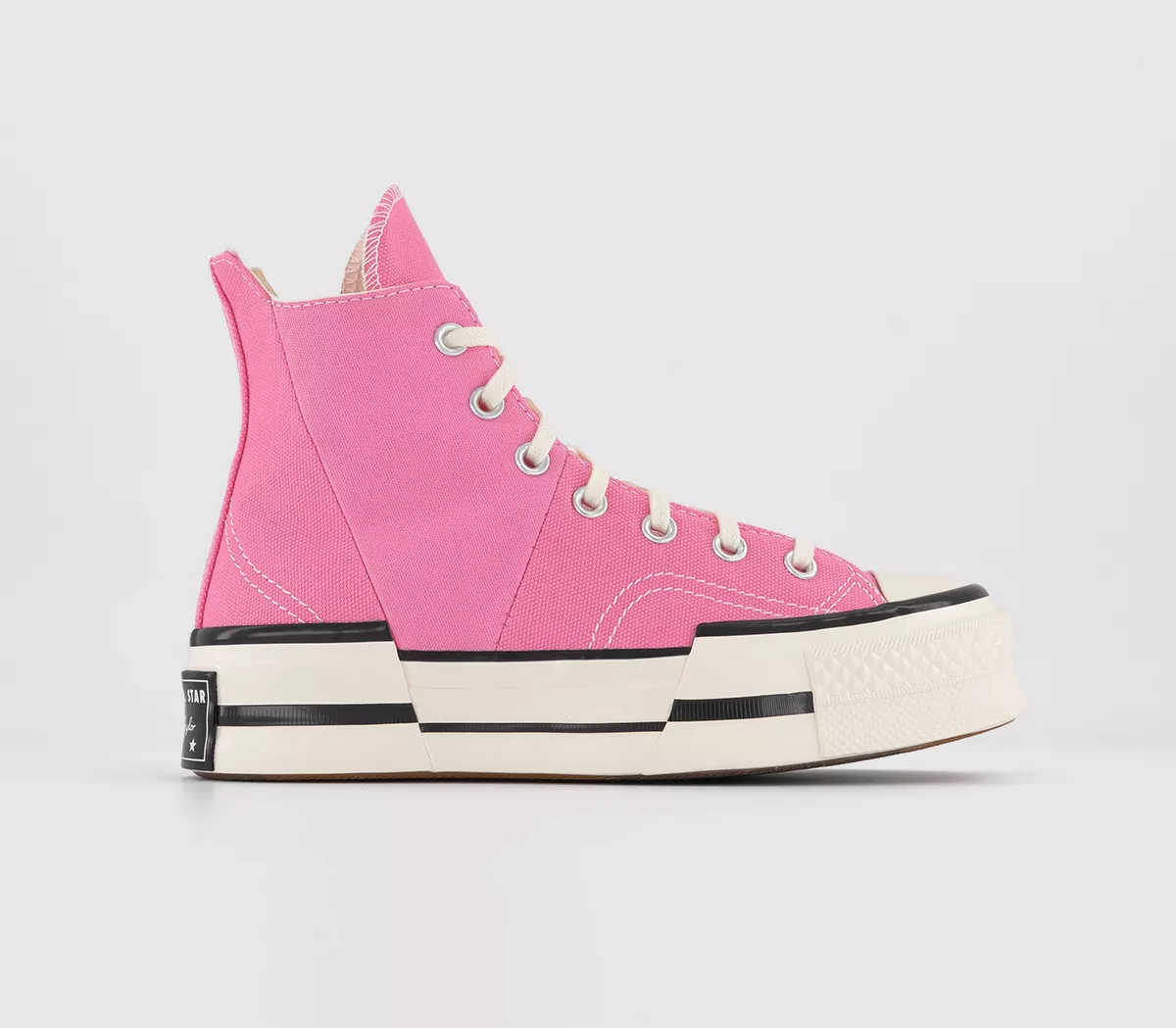 Converse Chuck 70 Plus Trainers  Pink Egret Black
