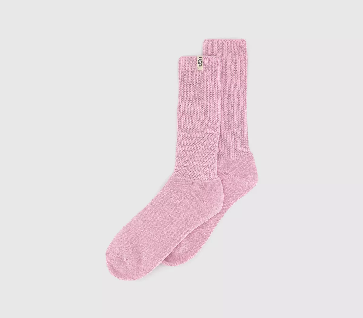 UGG Shealy Cozy Crew Socks Pink Meadow