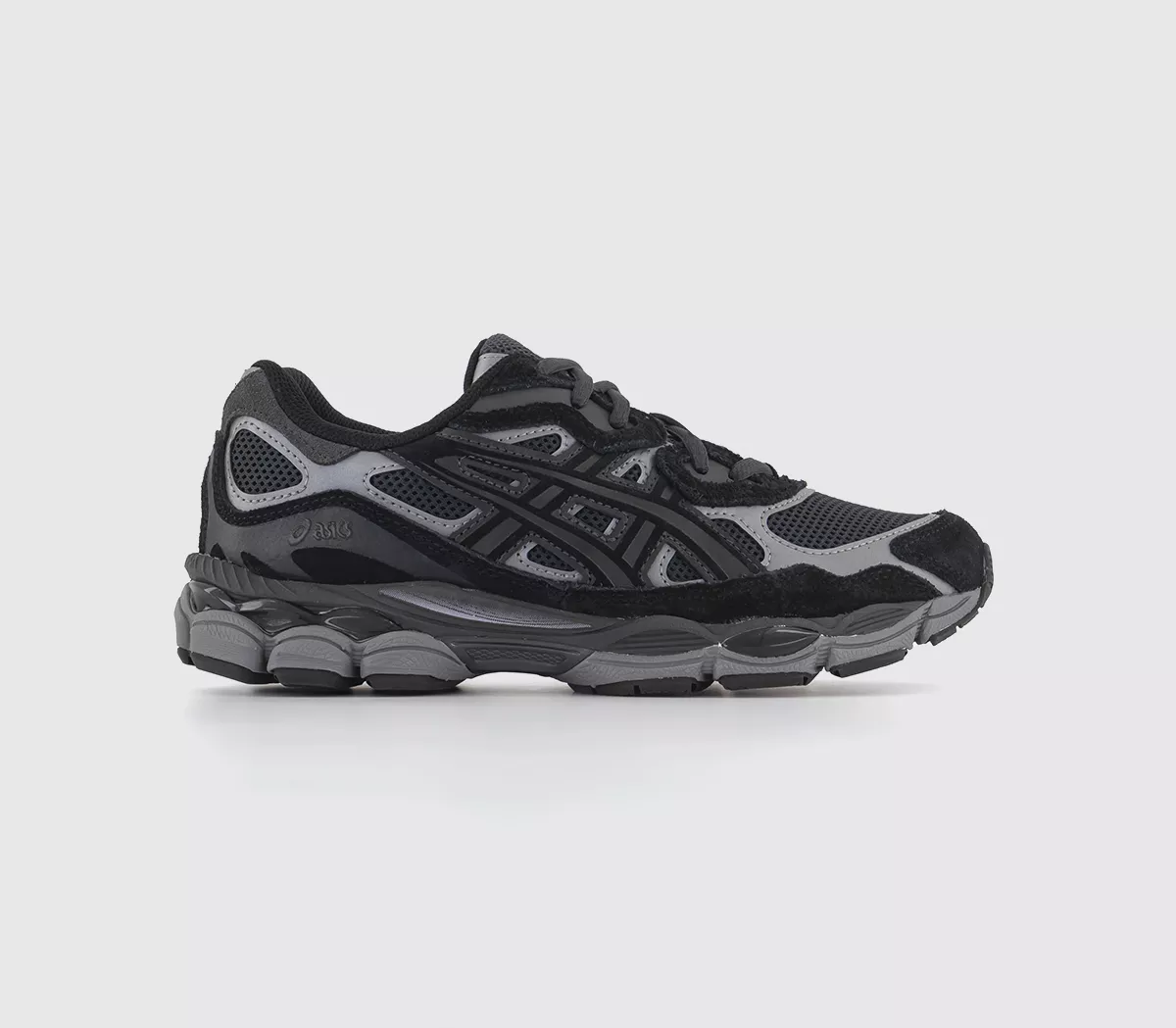 Asics Gel Nyc Trainers  Graphite Grey Black