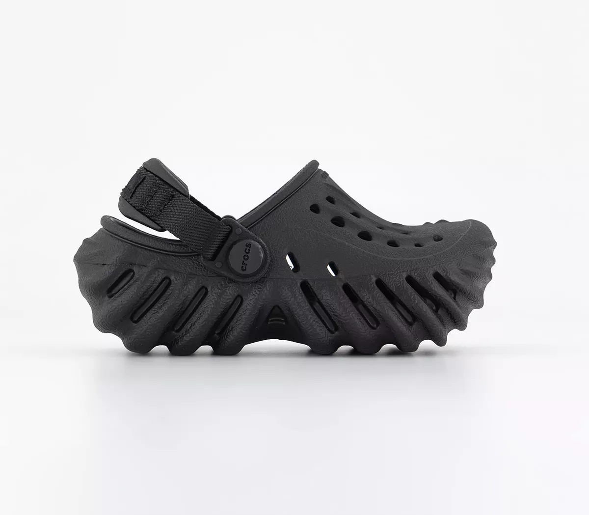 Crocs Echo Toddler Clogs Black