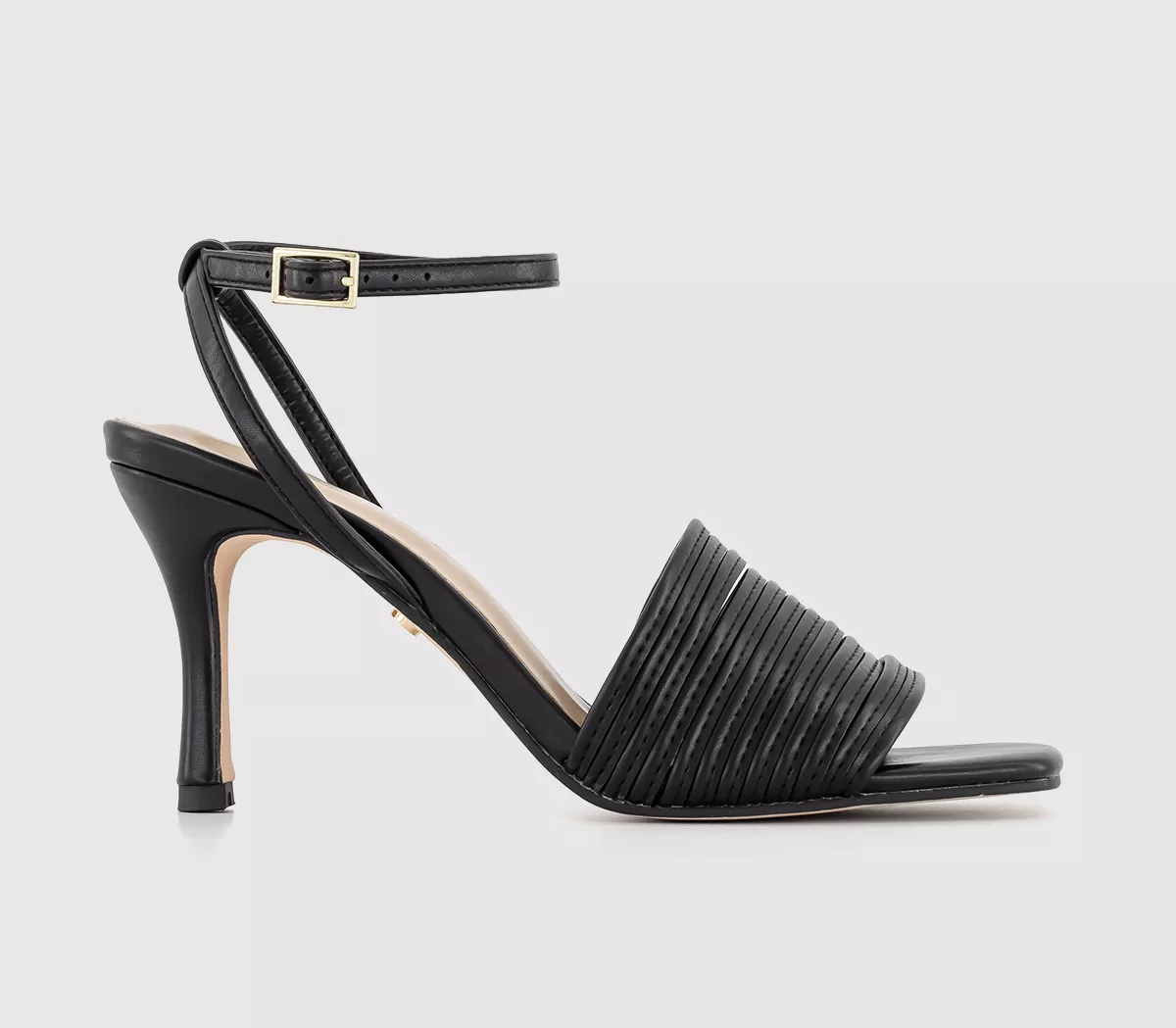 OFFICE Mimosa Strappy Heeled Sandals Black