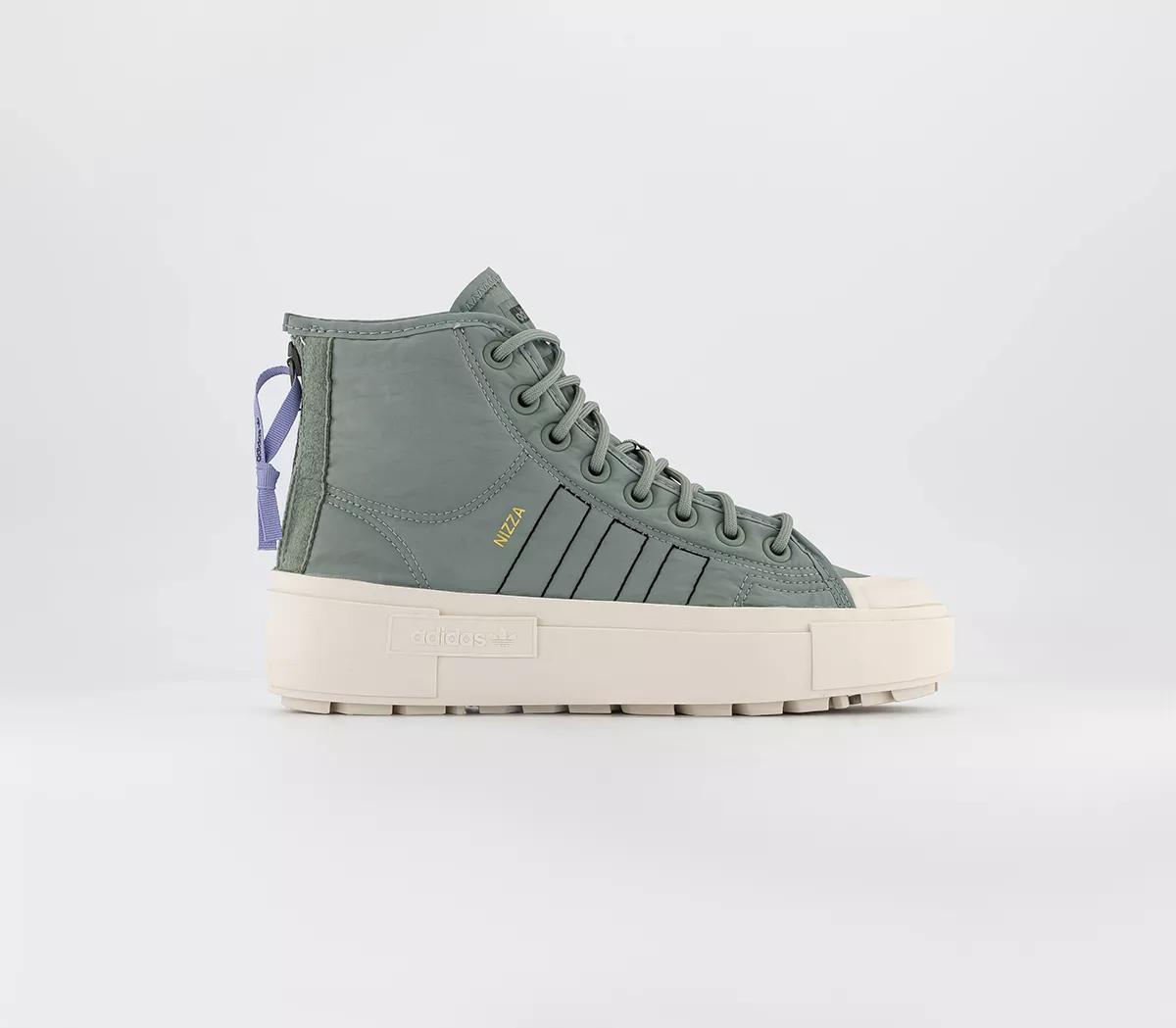 adidas Nizza Bonega X W Trainers Silver Green Core Black Light Purple