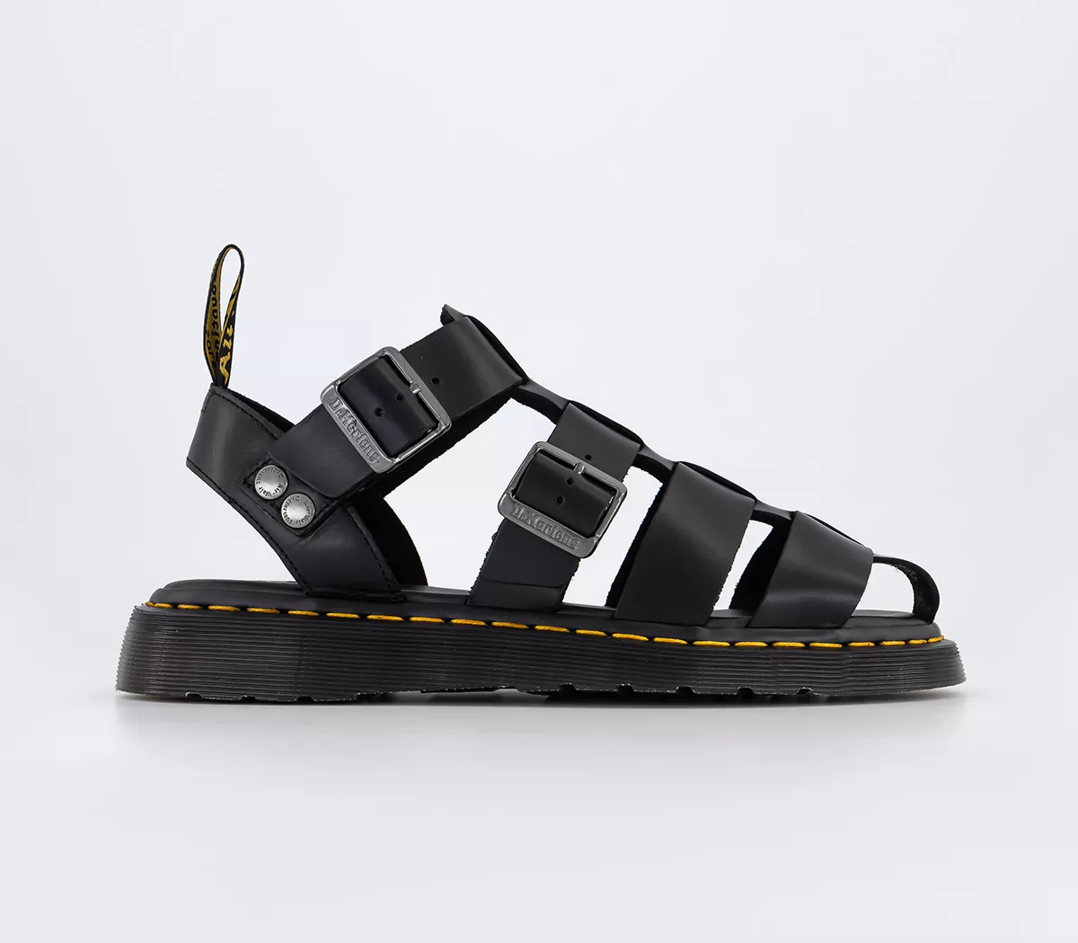 Dr. Martens Garin Sandals Black Brando
