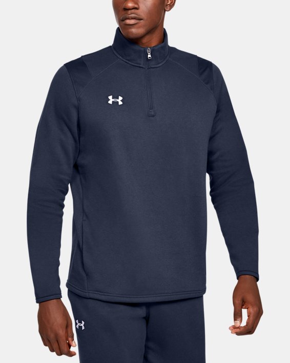 Men's UA Hustle Fleece  Zip