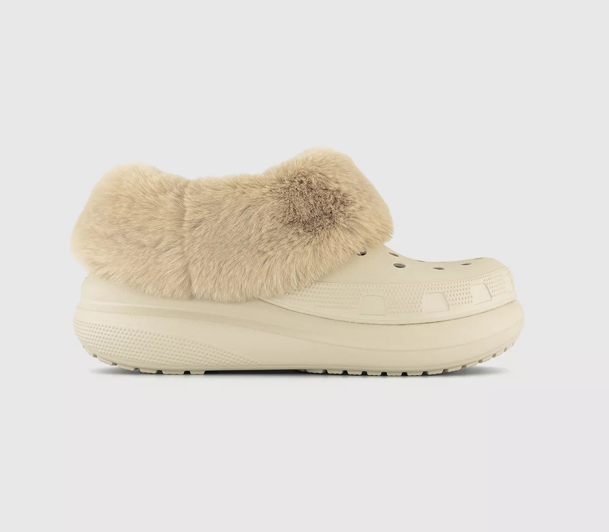 Crocs Furever Crush Clogs Bone