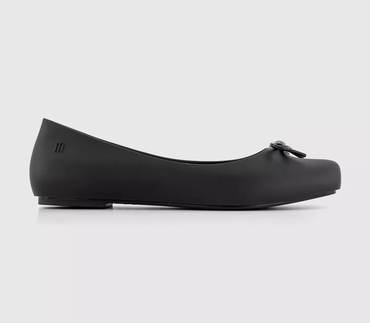 Melissa Melissa Aura Basic Ballet Pumps Black Matt