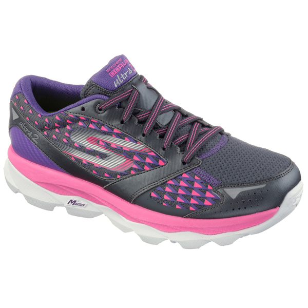 Skechers Women Gorun ULT Charcoal/Hot Pink