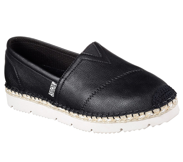 Skechers Women Bobs Flexpadrille - Double Back Black