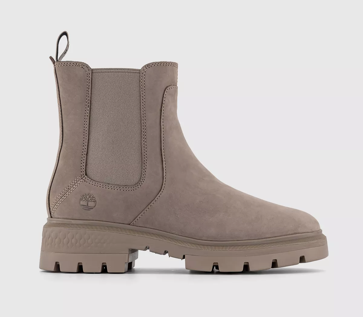 Timberland Cortina Valley Chelsea Boots Taupe Nubuck
