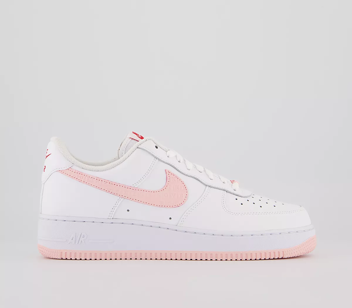 Nike Air Force 1 07 Trainers White Atmosphere University Red