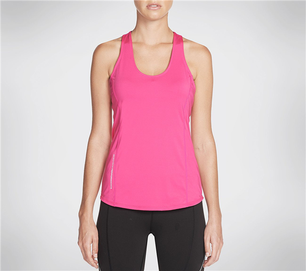 Skechers Women Tempo Tank Top Fuchsia
