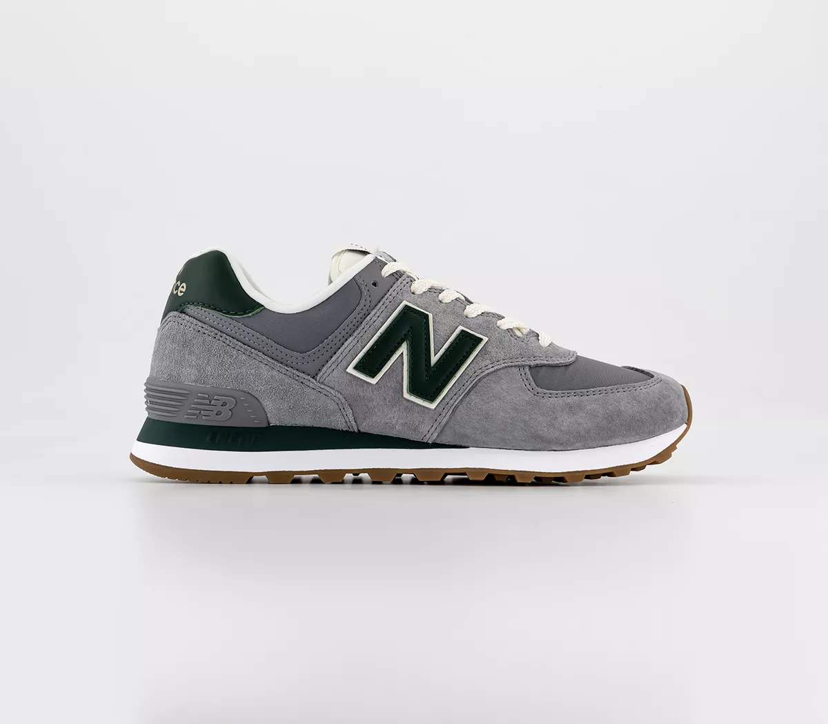 New Balance 574 Trainers  Flint Gray Green