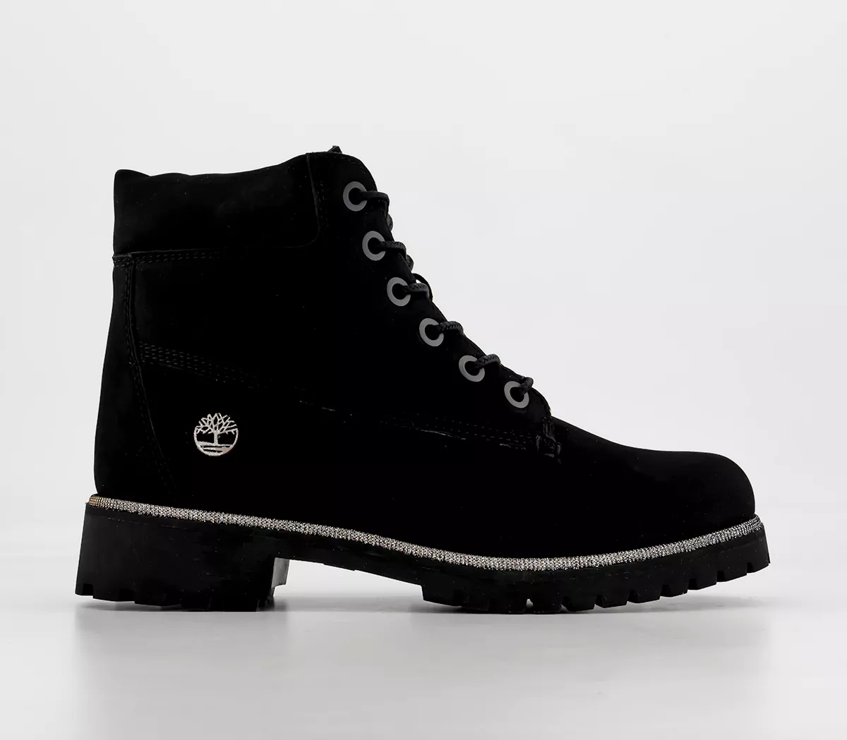 Timberland Timberland Lyonsdale 6 Inch Boots Black Glitter Rand