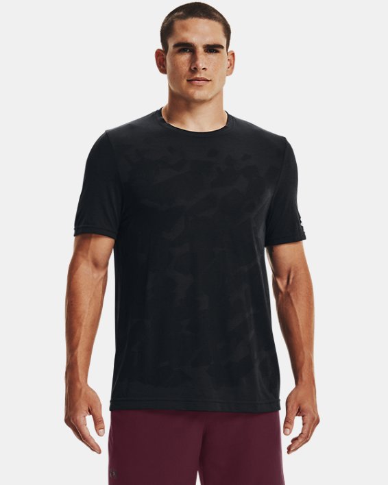 Men's UA Seamless Camouflage Short Sleeve