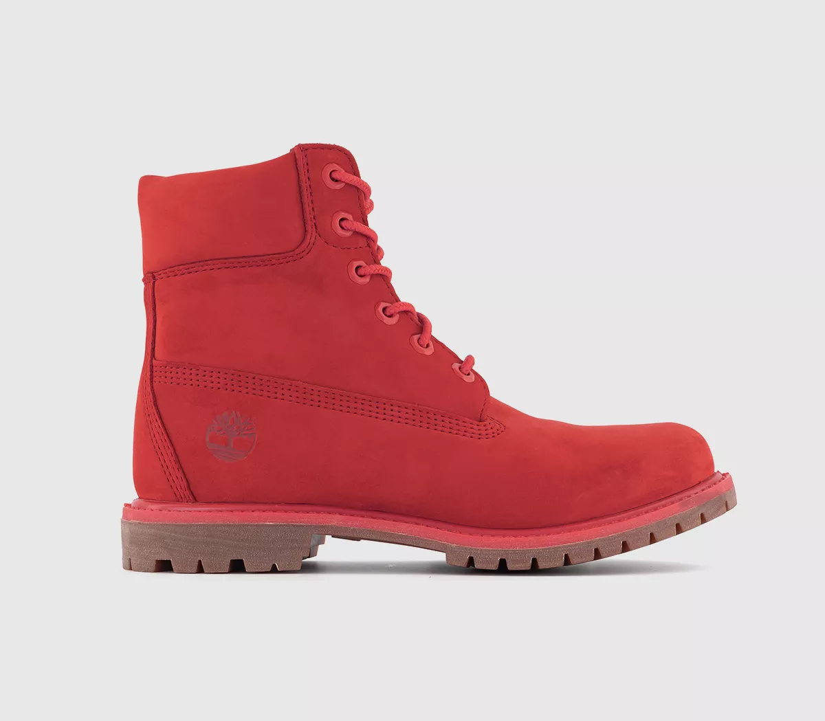 Timberland Premium 6 Boots Medium Red Nubuck