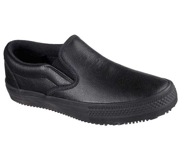 Skechers Women Work: Relaxed Fit Gibson - Brogna Black