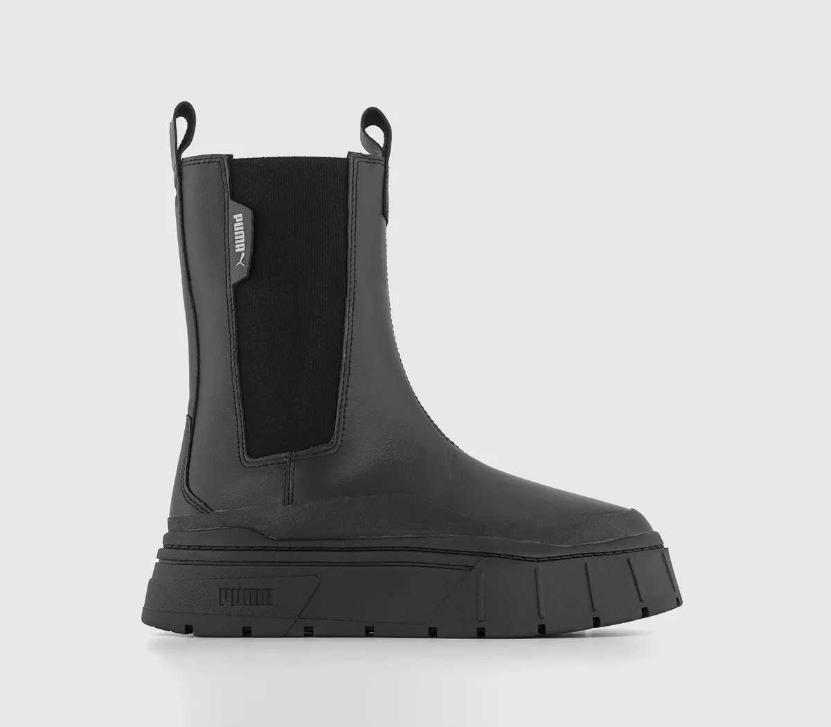 Puma Mayze Stack Chelsea Boots Black