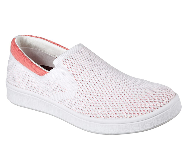 Skechers Women Classic Cup - Laurel White/Pink