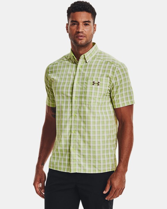 Men's UA Drift Tide 2.0 Plaid Short Sleeve