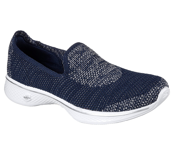 Skechers Women GOwalk 4 - Awareness Navy/White