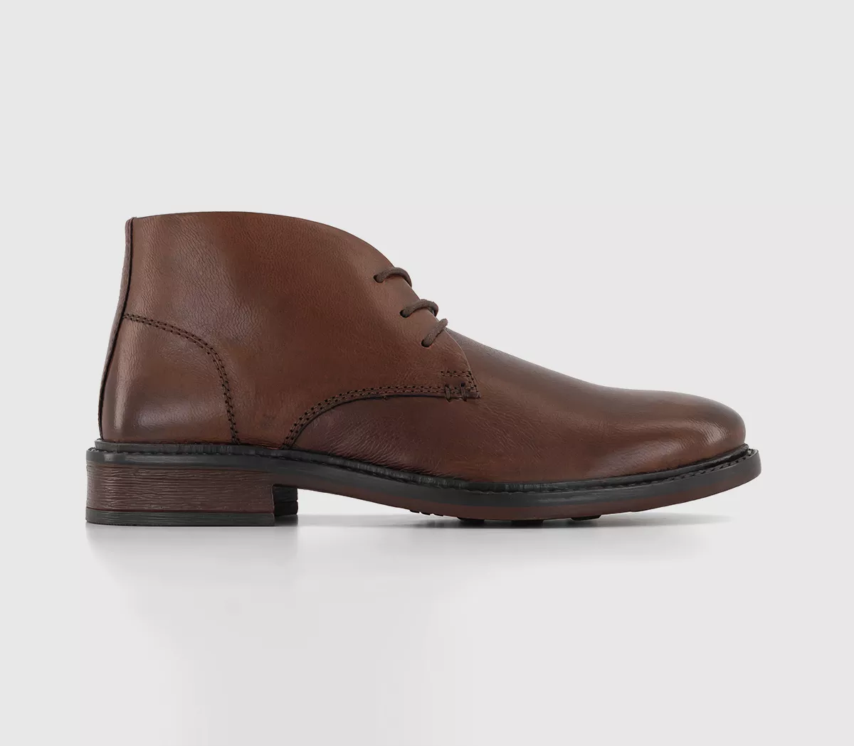 OFFICE Burlington Chukka Boots Brown Leather