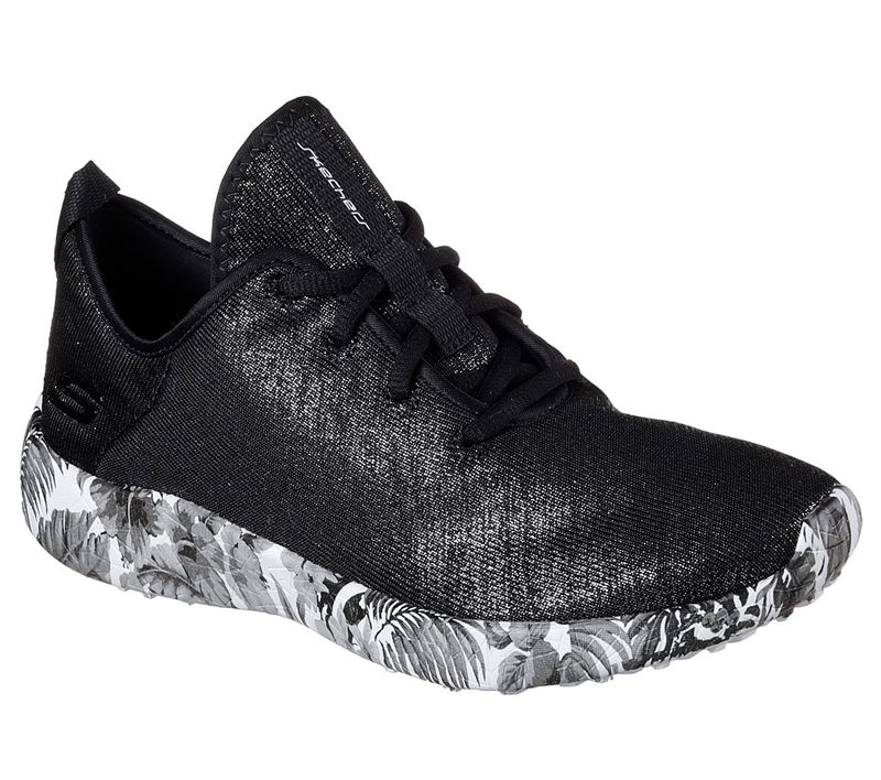 Skechers Women Burst - Fine Vines Black/White