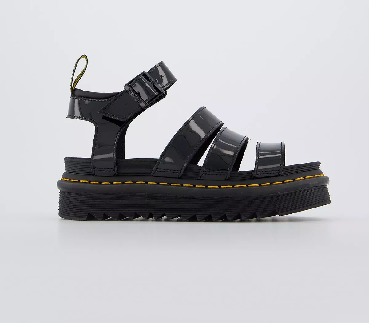 Dr. Martens Blaire Sandals Black Patent