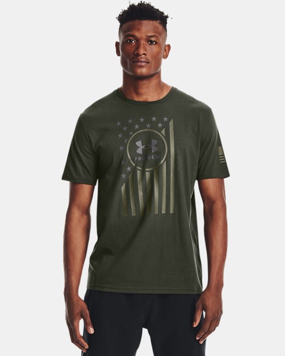 Men's UA Freedom Chest Flag T-Shirt