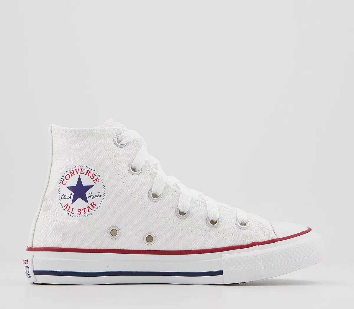 Converse All Star Hi Youth Trainers Optical White