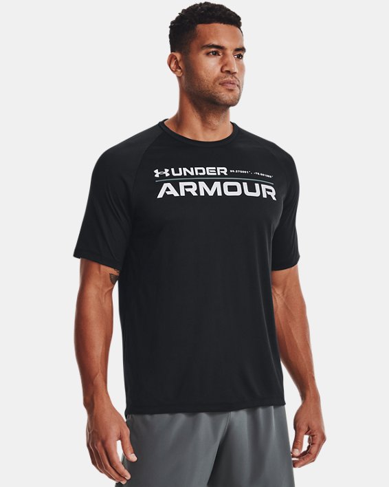 Men's UA Tech 2.0 Wordmark Short Sleeve