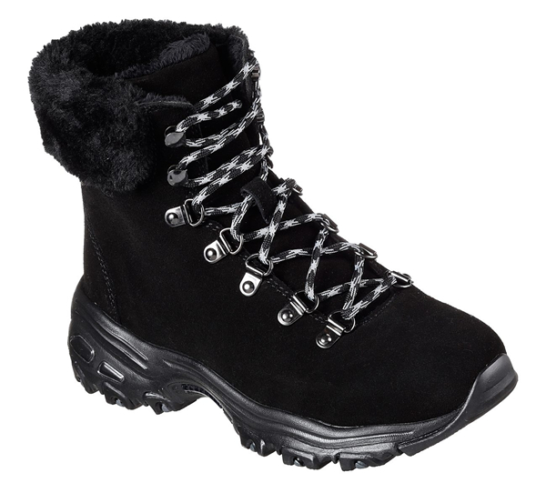 Skechers Women D'Lites - Alps Black