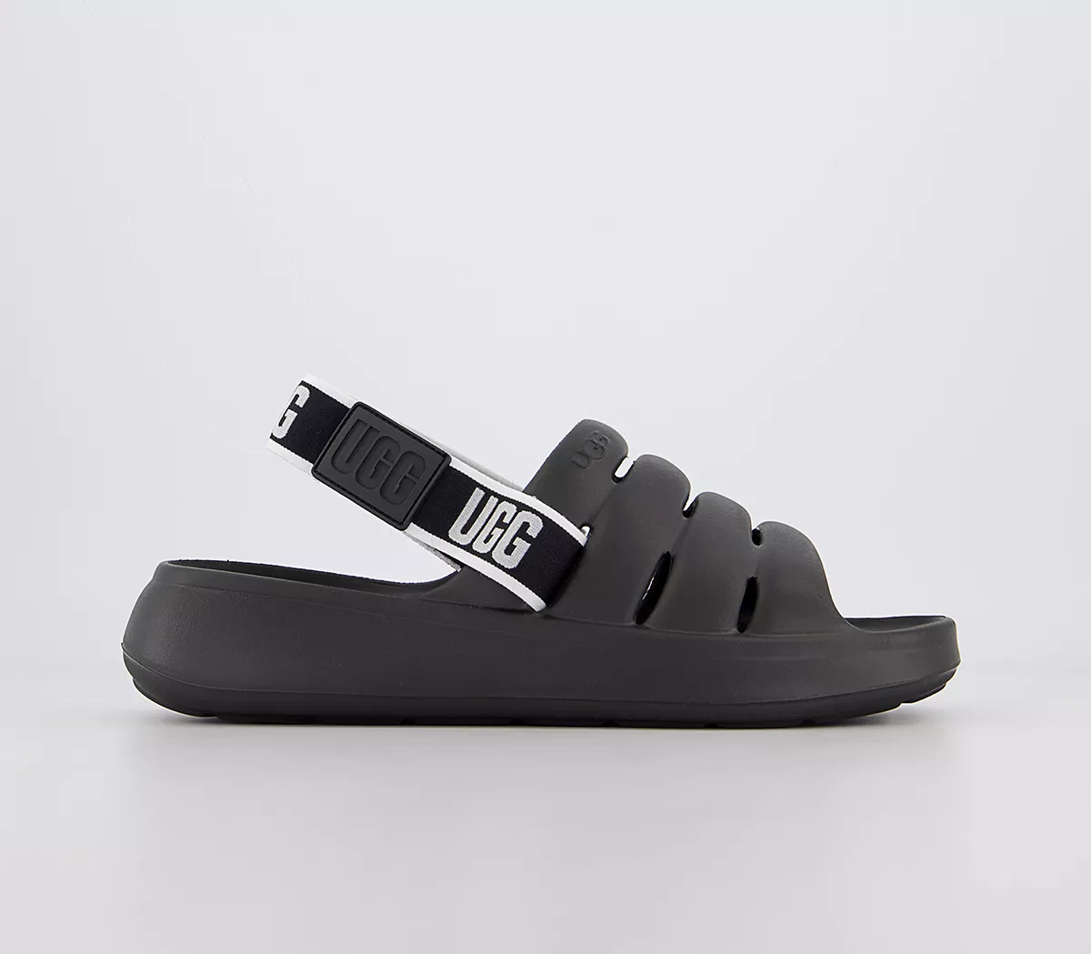UGG Sport Yeah Sliders Black