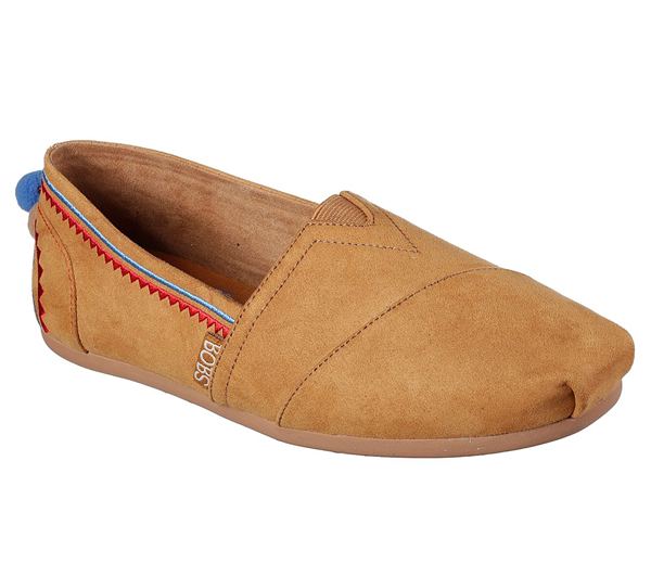 Skechers Women Bobs Plush - Lil Fiesta Chestnut