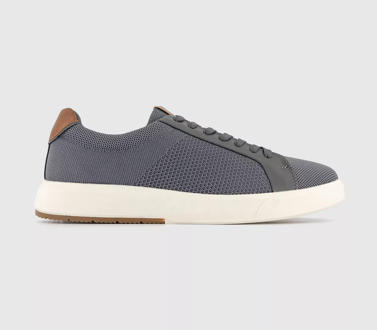 OFFICE Cory Knitted Trainer Grey