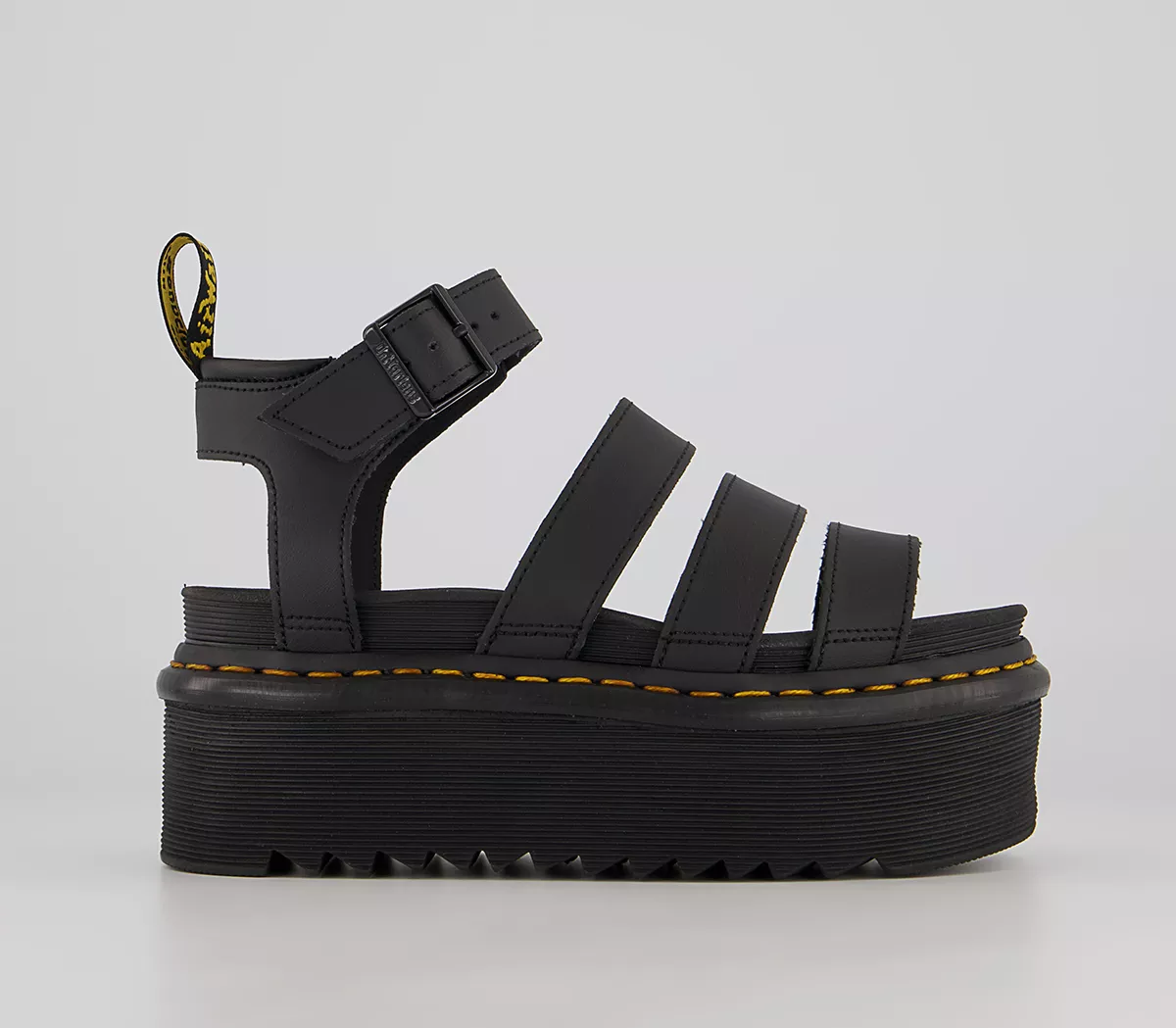 Dr. Martens Blaire Quad Sandals Black Hydro