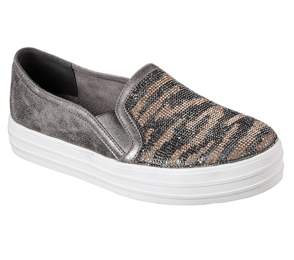 Skechers Women Double Up - Natural Instinct Charcoal