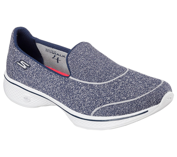 Skechers Women GOwalk 4 - Super Sock Navy