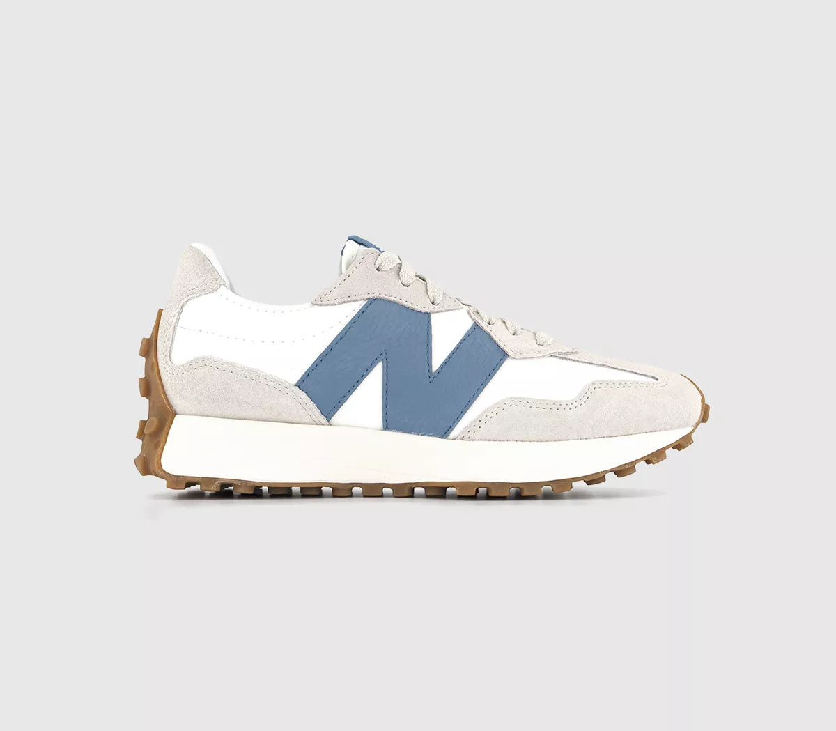 New Balance 327 Trainers Mercury Blue Offwhite Grey