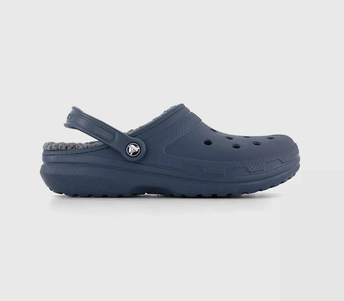 Crocs Classic Lined Clogs M Navy Charcoal