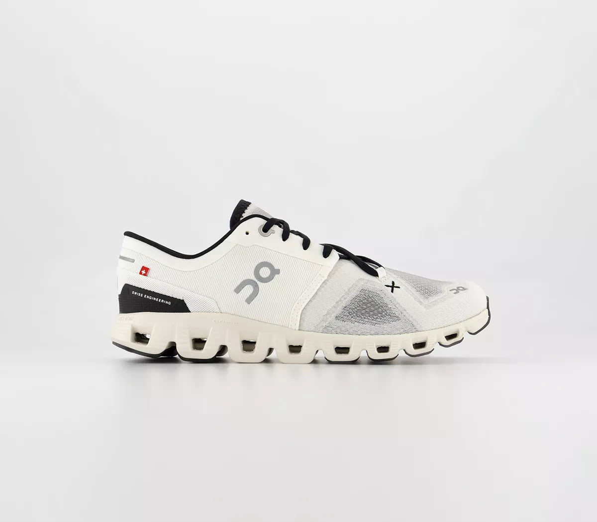 On Running Cloud X3 Trainers  Ivory Black