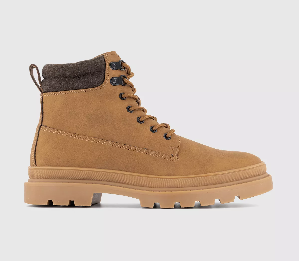 OFFICE Barton Worker Boots Tan