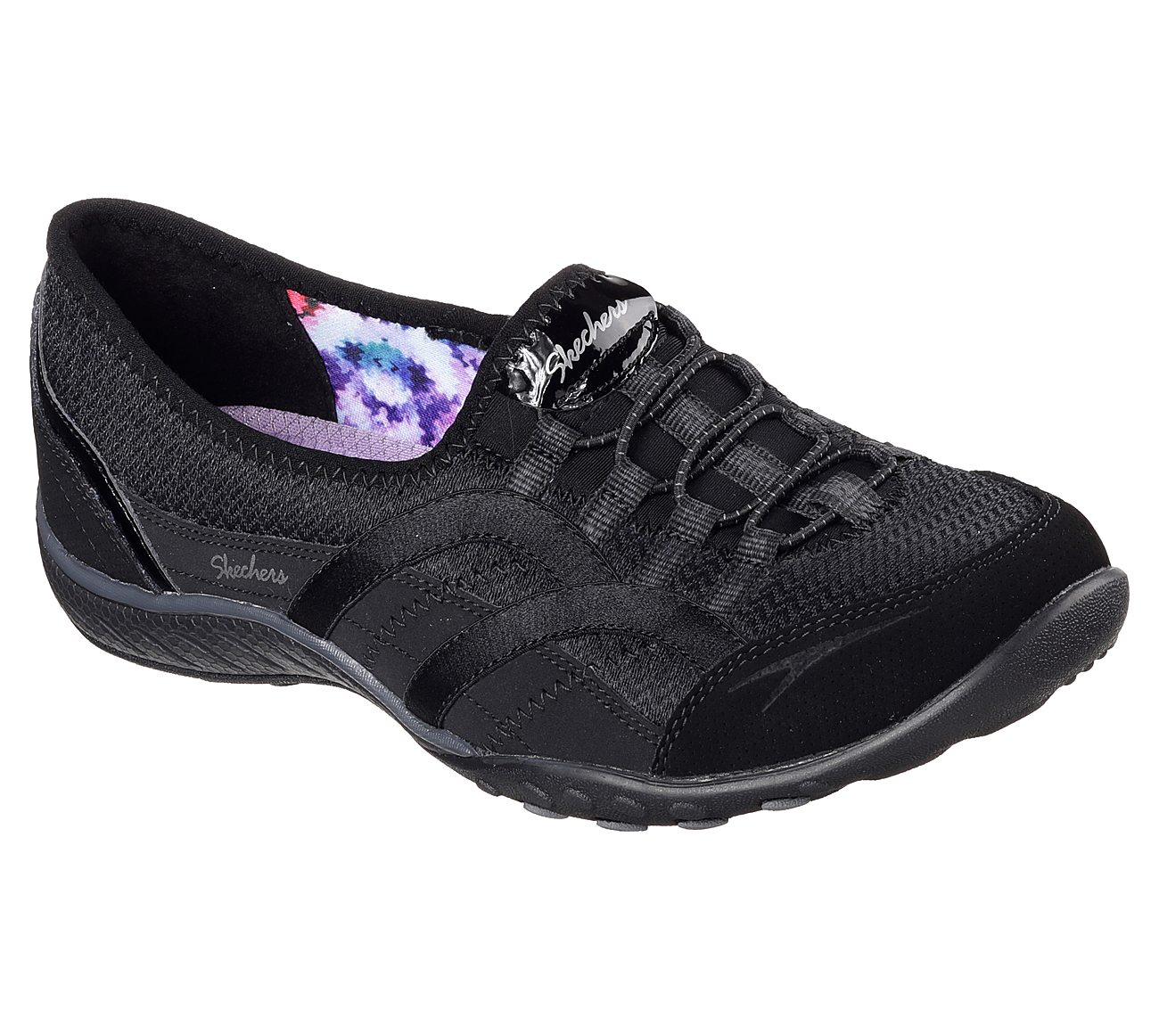 Skechers Women Relaxed Fit: Breathe Easy - Faithful Black