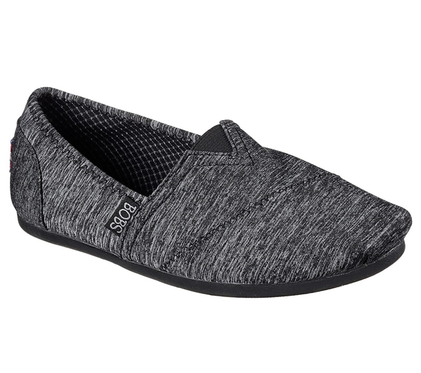 Skechers Women Bobs Plush - Express Yourself Black