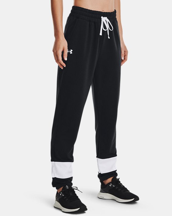 Women's UA Rival Terry Colorblock Joggers