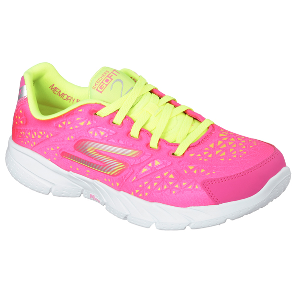 Skechers Women Gofit - Presto Pink/Lime