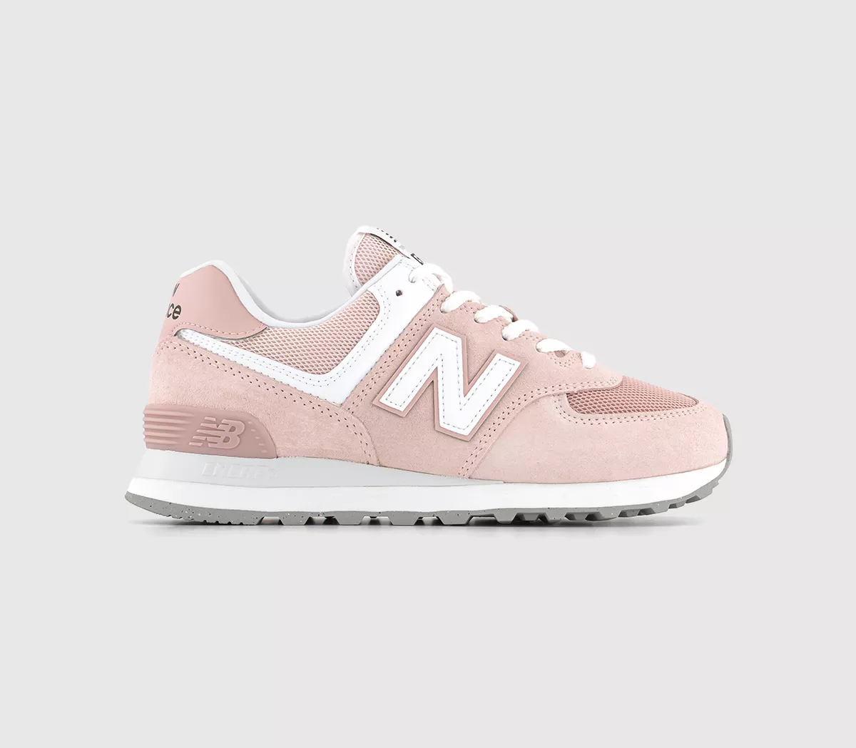 New Balance 574 Trainers Alloy Pink Pink White