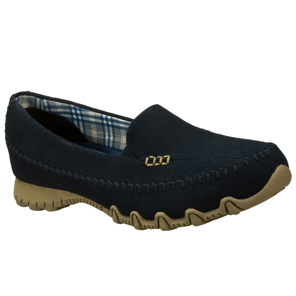 Skechers Women Relaxed Fit: Bikers - Cross Walk Navy