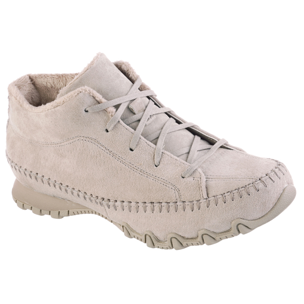 Skechers Women Relaxed Fit: Bikers - Totem Pole Taupe