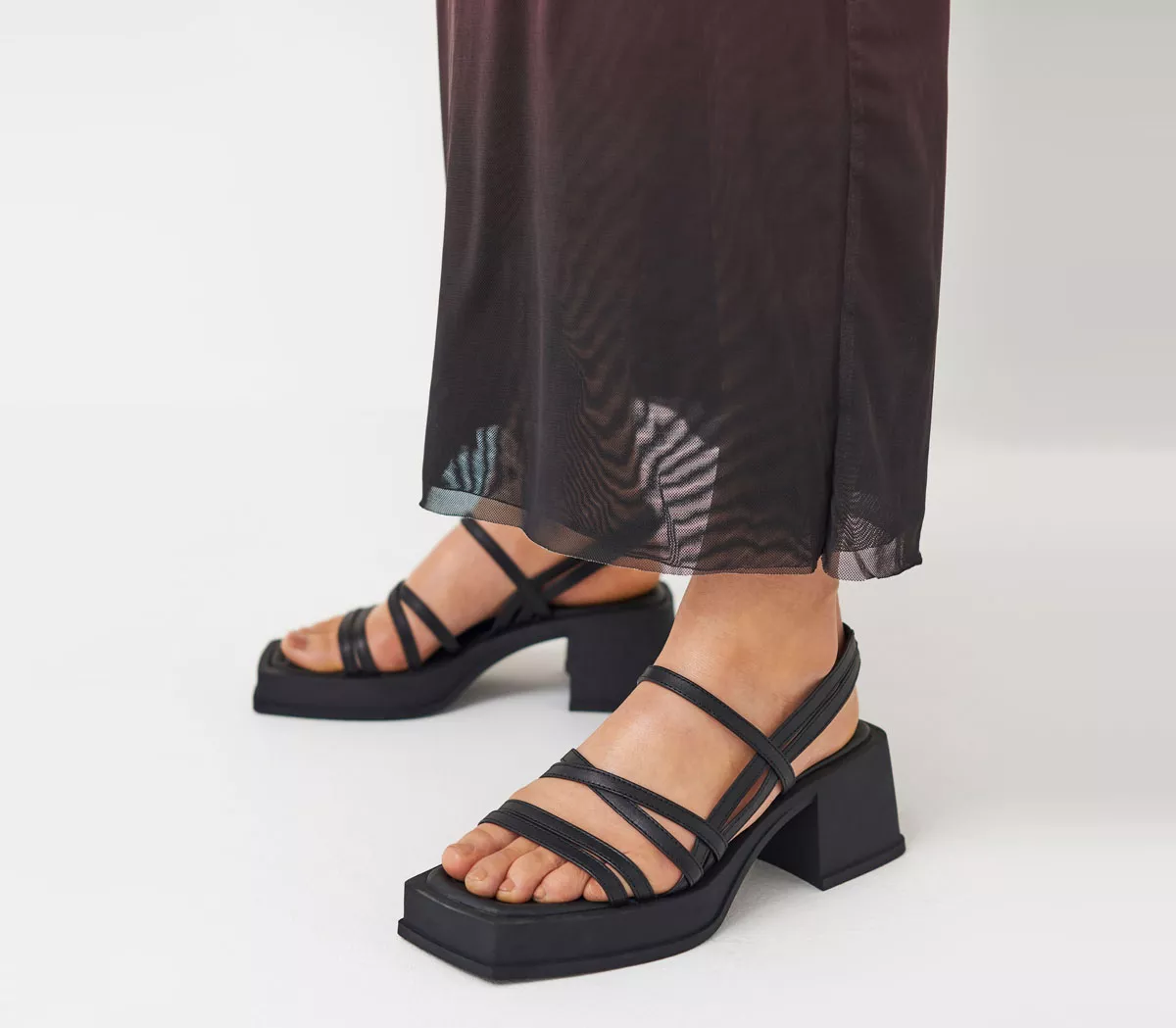 Vagabond Shoemakers Hennie Strap Heels Black