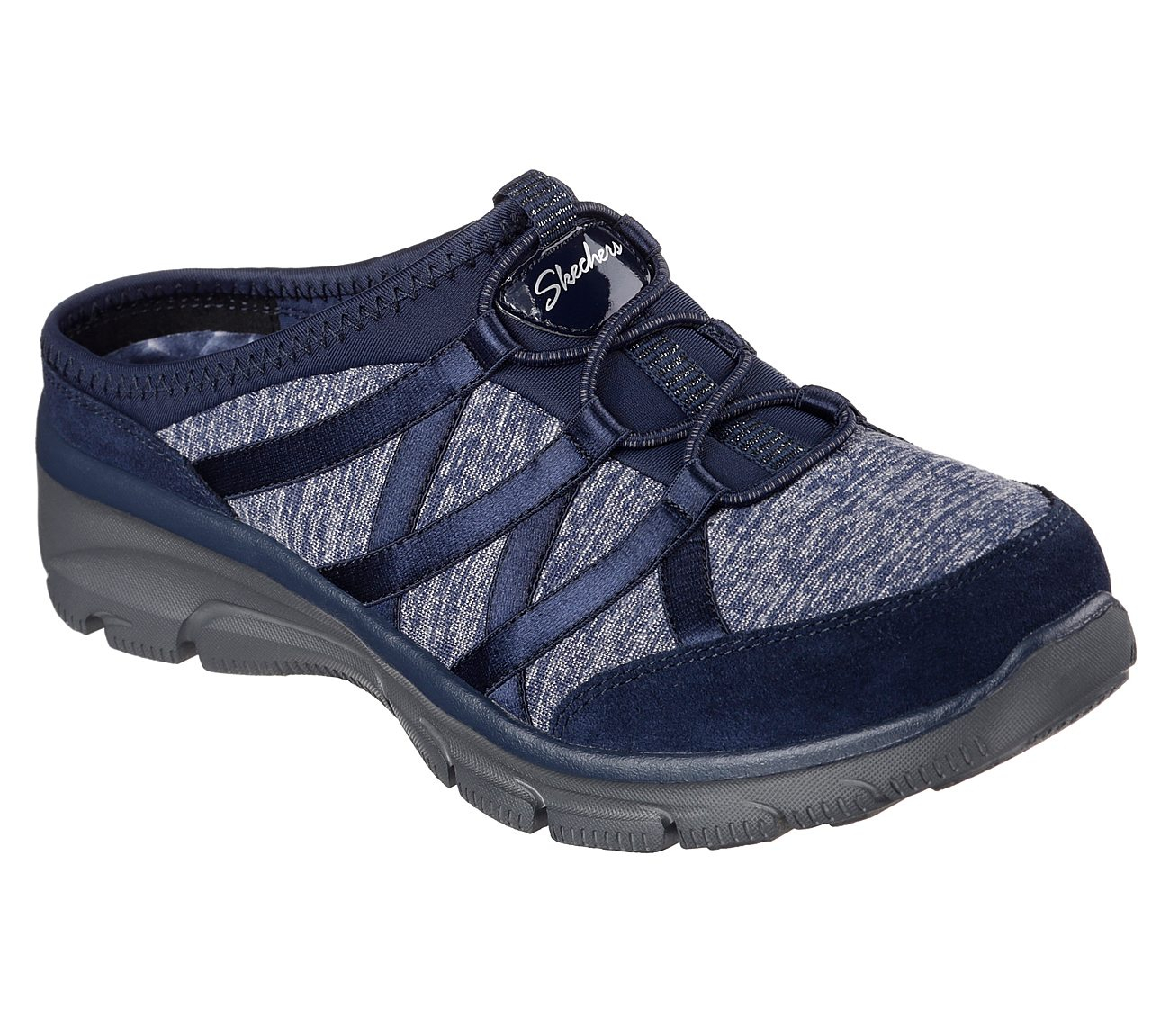 Skechers Women Relaxed Fit: Easy Going - Rolling Navy